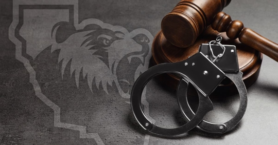 Cuff's next to gavel